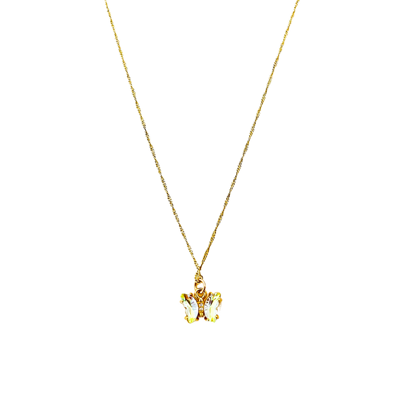 Free to be Myself Butterfly Necklace