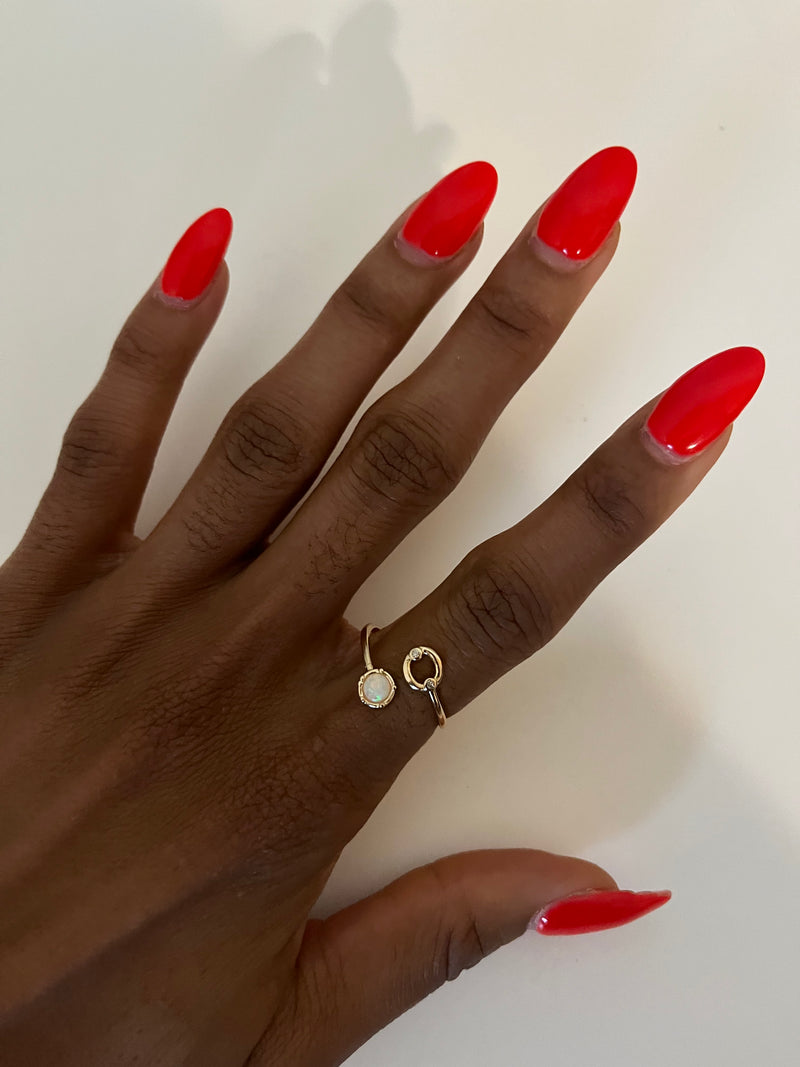 Zodiac Opal Ring