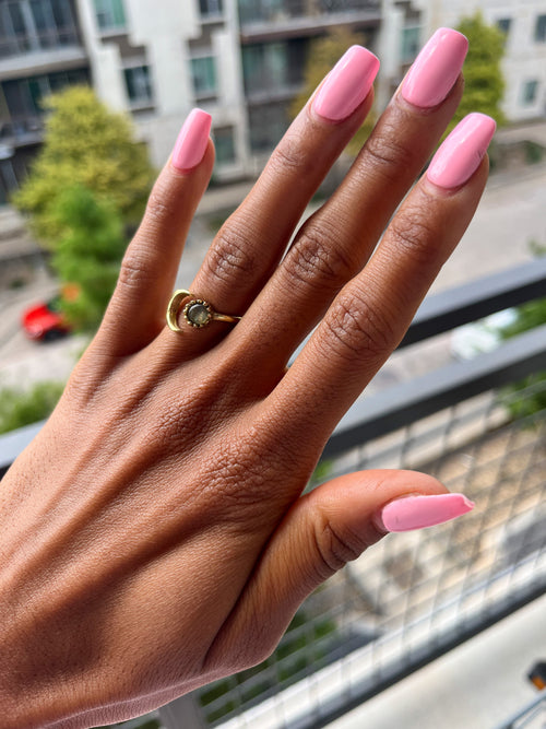 Sun & Moon Lover Adjustable Ring